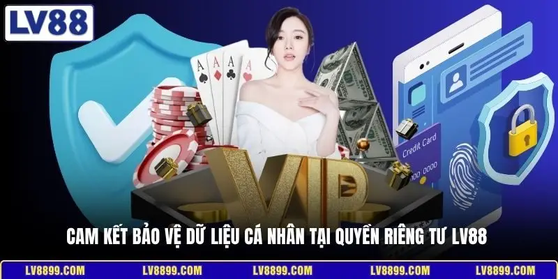 Cam kết bảo vệ dữ liệu cá nhân tại quyền riêng tư LV88