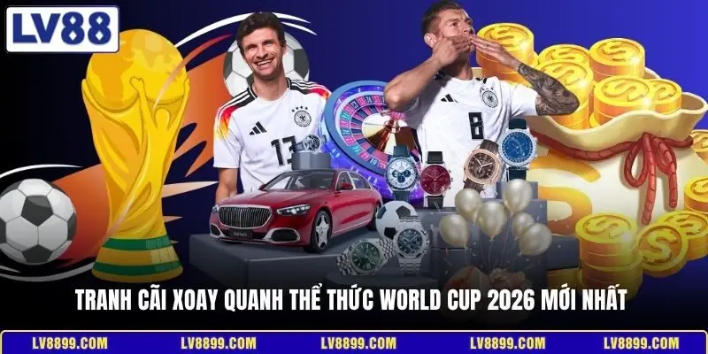 Tranh cãi xoay quanh thể thức World Cup 2026 mới nhất